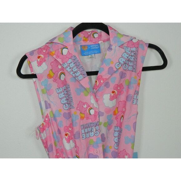 Unique Vintage x Care Bears Dress Size Medium 6/8 Pink 50s Style‎ Belt - Picture 6 of 11